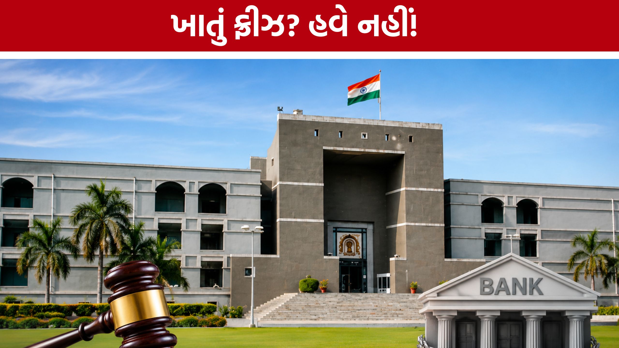 બેન્ક ખાતું ફ્રીઝ કરવા મામલે Gujarat High Courtની મોટી ટિપ્પણી