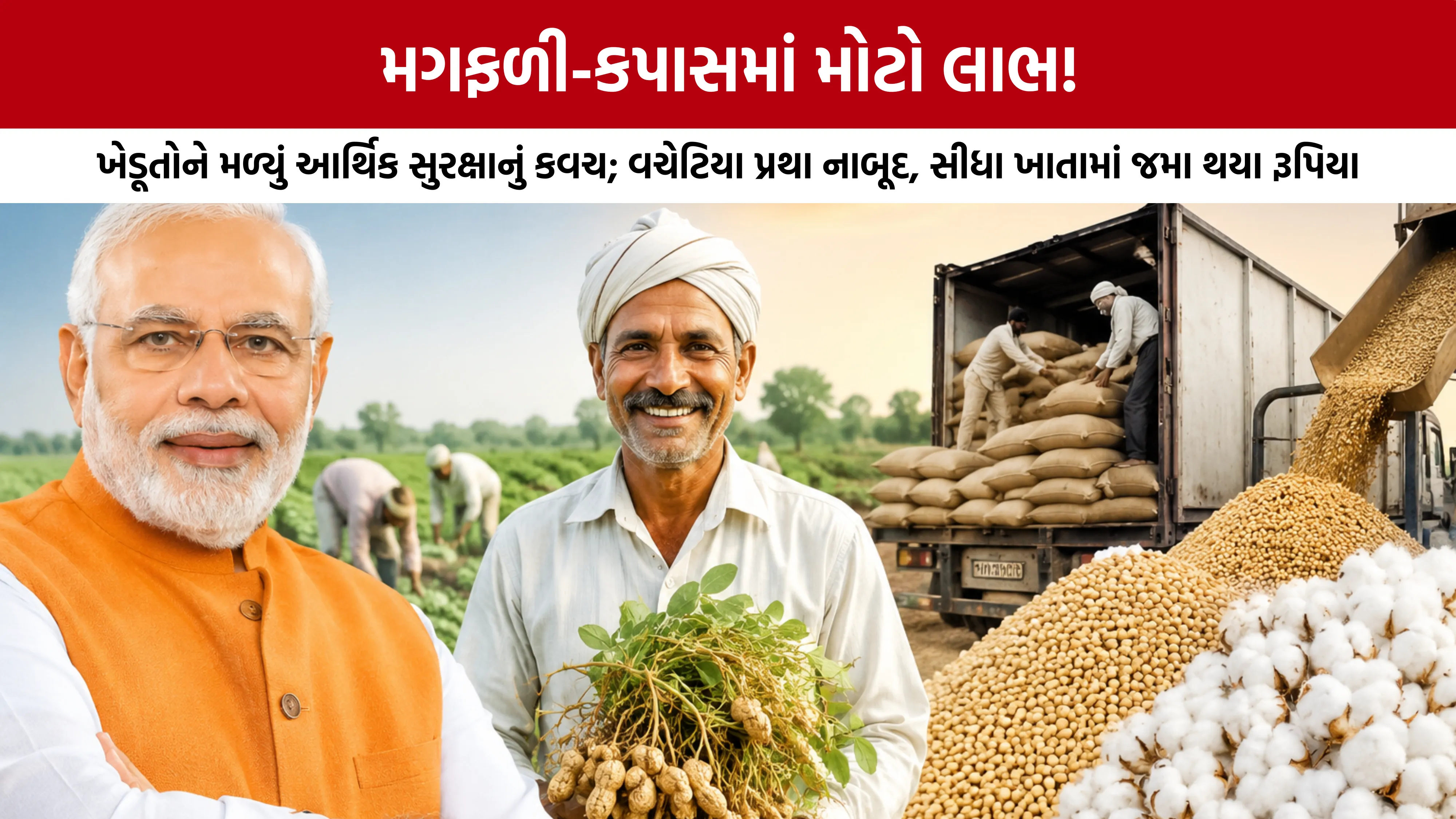 Gujarat Farmers MSP Procurement