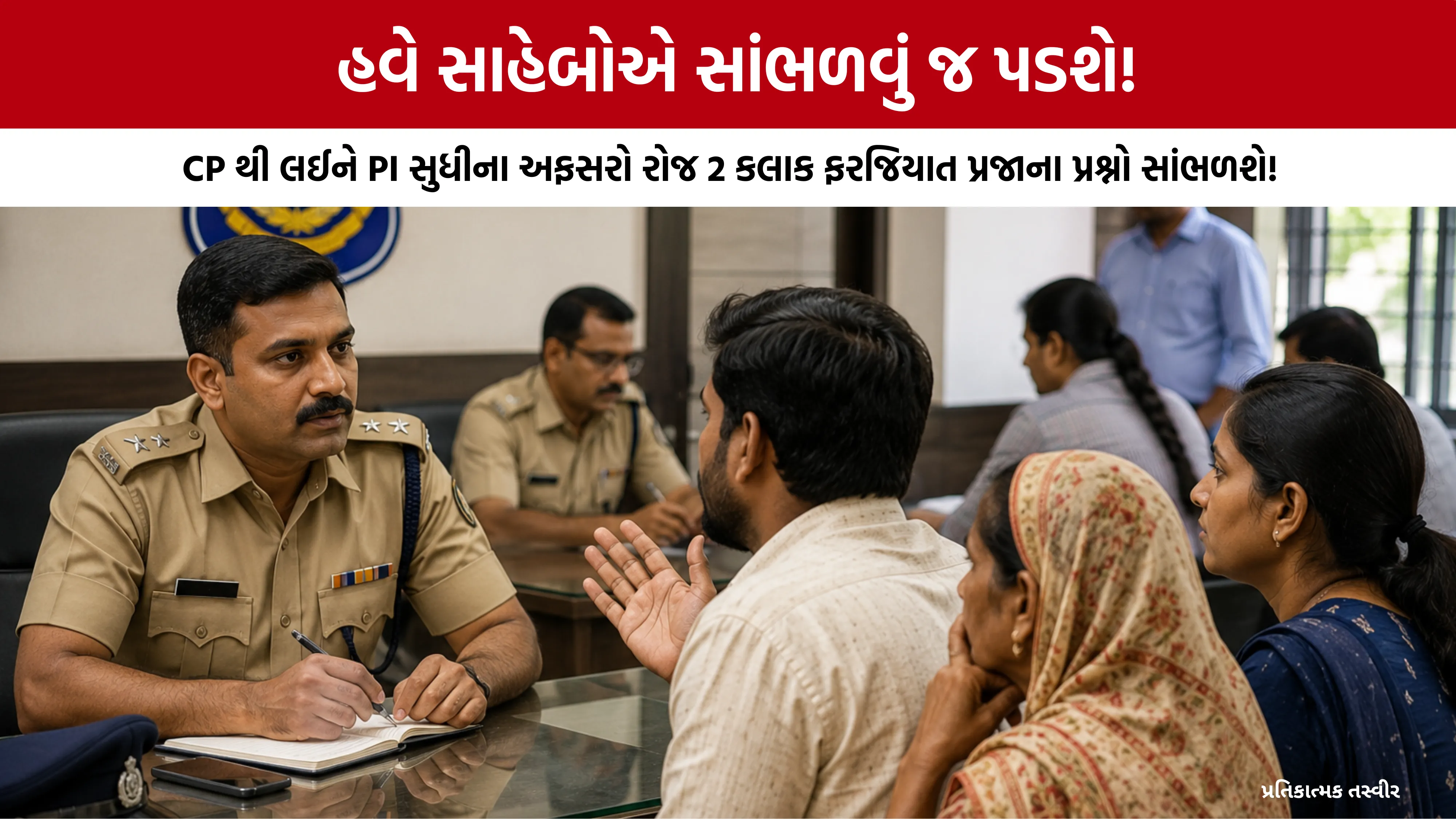 DGP GS Malik Order Gujarat Police