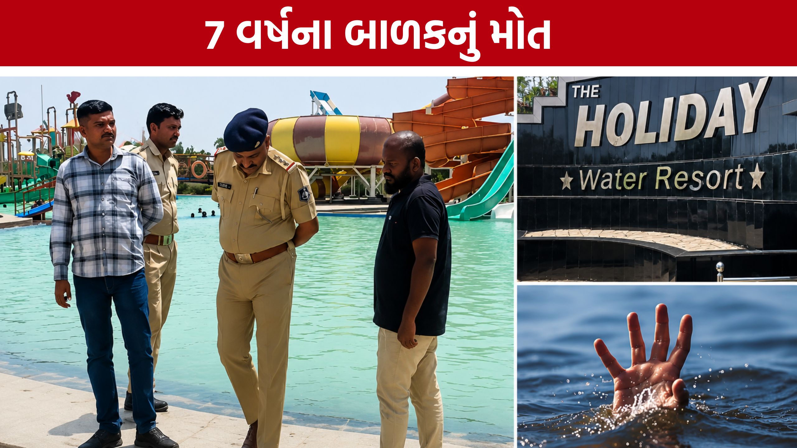 Jamnagar Holiday Water Park:7 વર્ષીય બાળકનું ડૂબી જવાથી કરુણ મોત