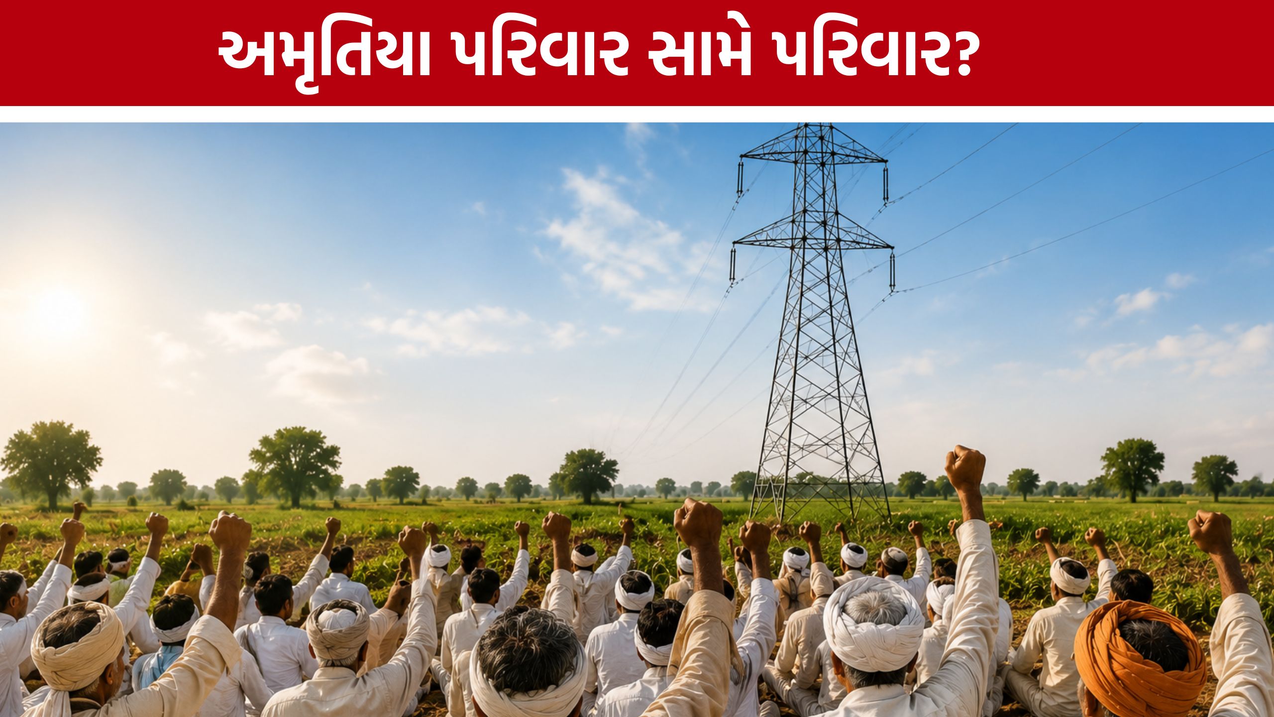 Jetpar Farmers Protest:સરકાર સામે ખેડૂતોનો મોરચો મજબૂત, અમૃતિયા પરિવારની અંદર જ મતભેદ ચર્ચામાં