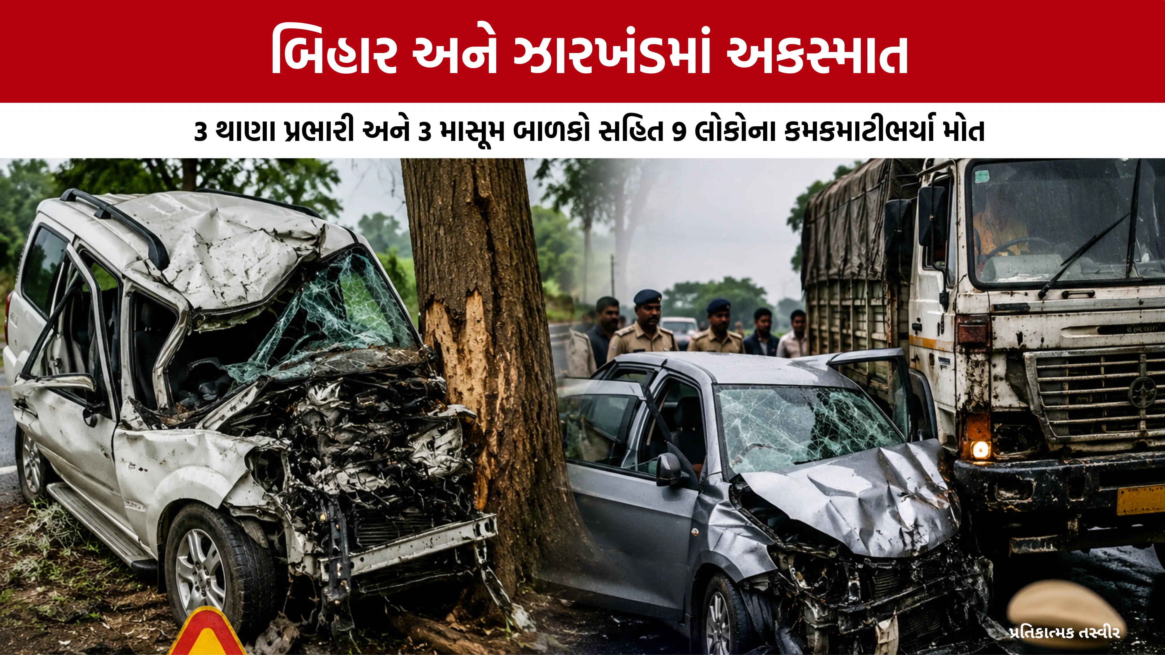 Jharkhand Simdega Scorpio Accident