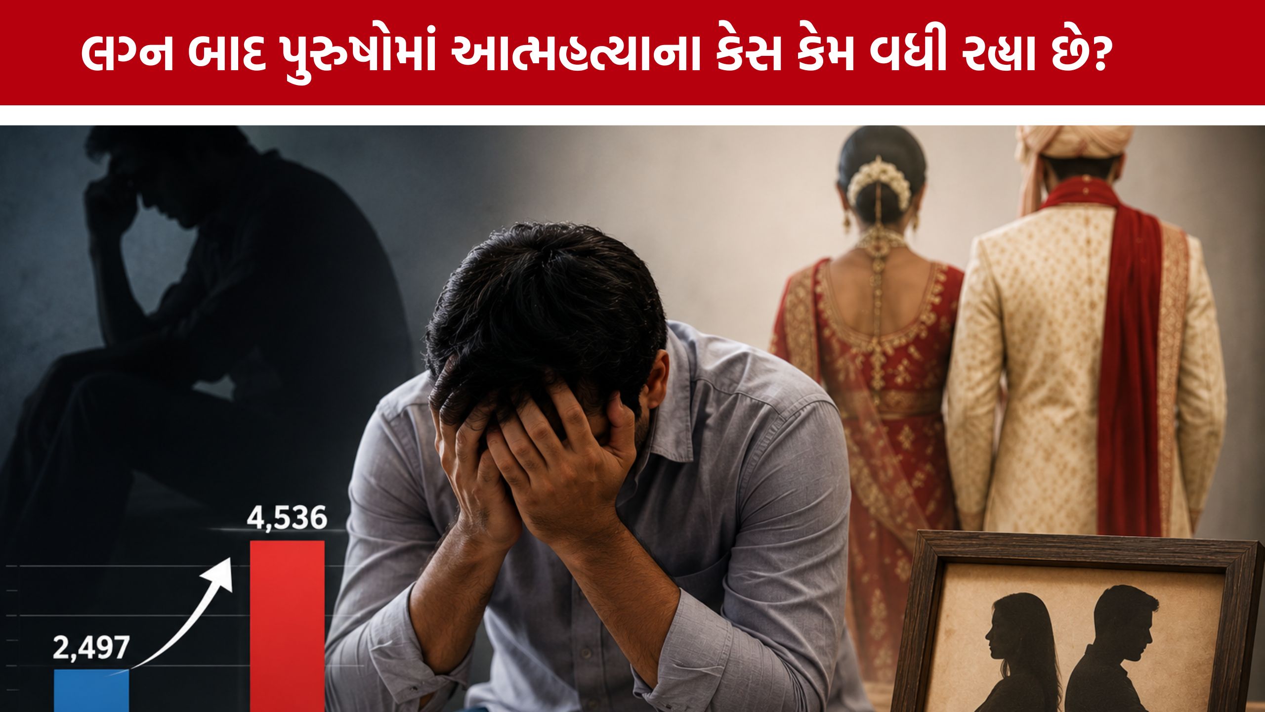 Married Men Suicideના વધતા કેસ ચિંતાજનક, સંબંધોમાં તણાવ મુખ્ય કારણ