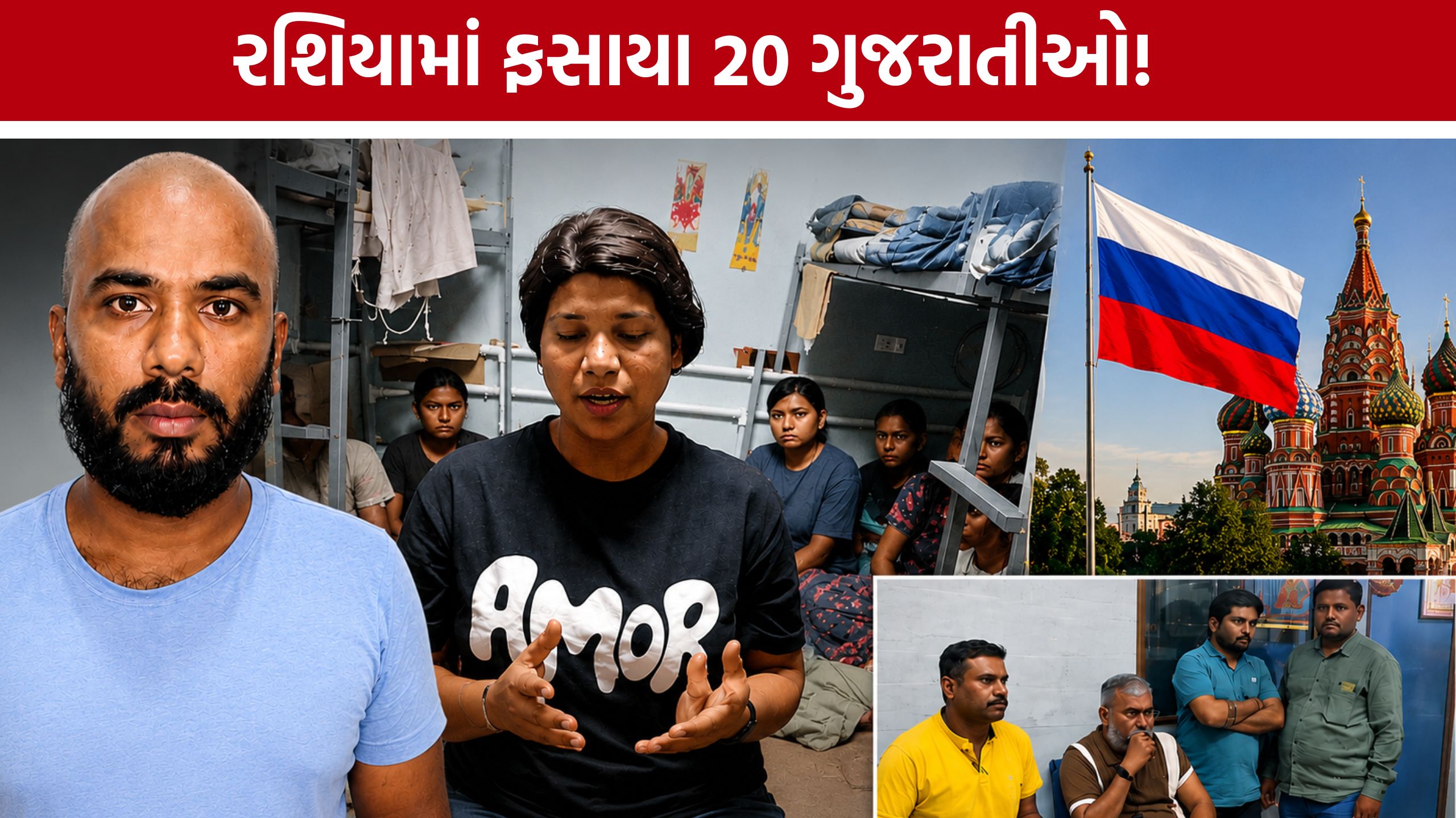Russia Job Scam:રશિયામાં નર્ક જેવી જિંદગી જીવતા ગુજરાતીઓ