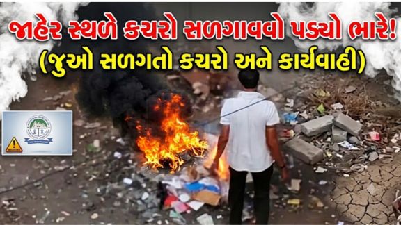 વેરાવળ (Veraval) શહેરના મુખ્ય બજાર વિસ્તારમાં જાહેર સ્થળે કચરો સળગાવવાની (Garbage Burning)ઘટના સામે આવતા નગરપાલિકા તંત્રએ તાત્કાલિક કાર્યવાહી કરી છે