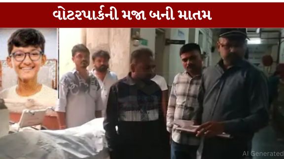 જામનગર (Jamnagar) નજીક આવેલા જાંબુડા ગામના વેલકમ વોટરપાર્ક (Waterpark)માં એક હૃદયદ્રાવક ઘટના સામે આવી છે. પરિવાર સાથે રજાની મજા માણવા ગયેલા 14 વર્ષીય કિશોરનું મોત (Teenager Death)નિપજ્યું હતું.