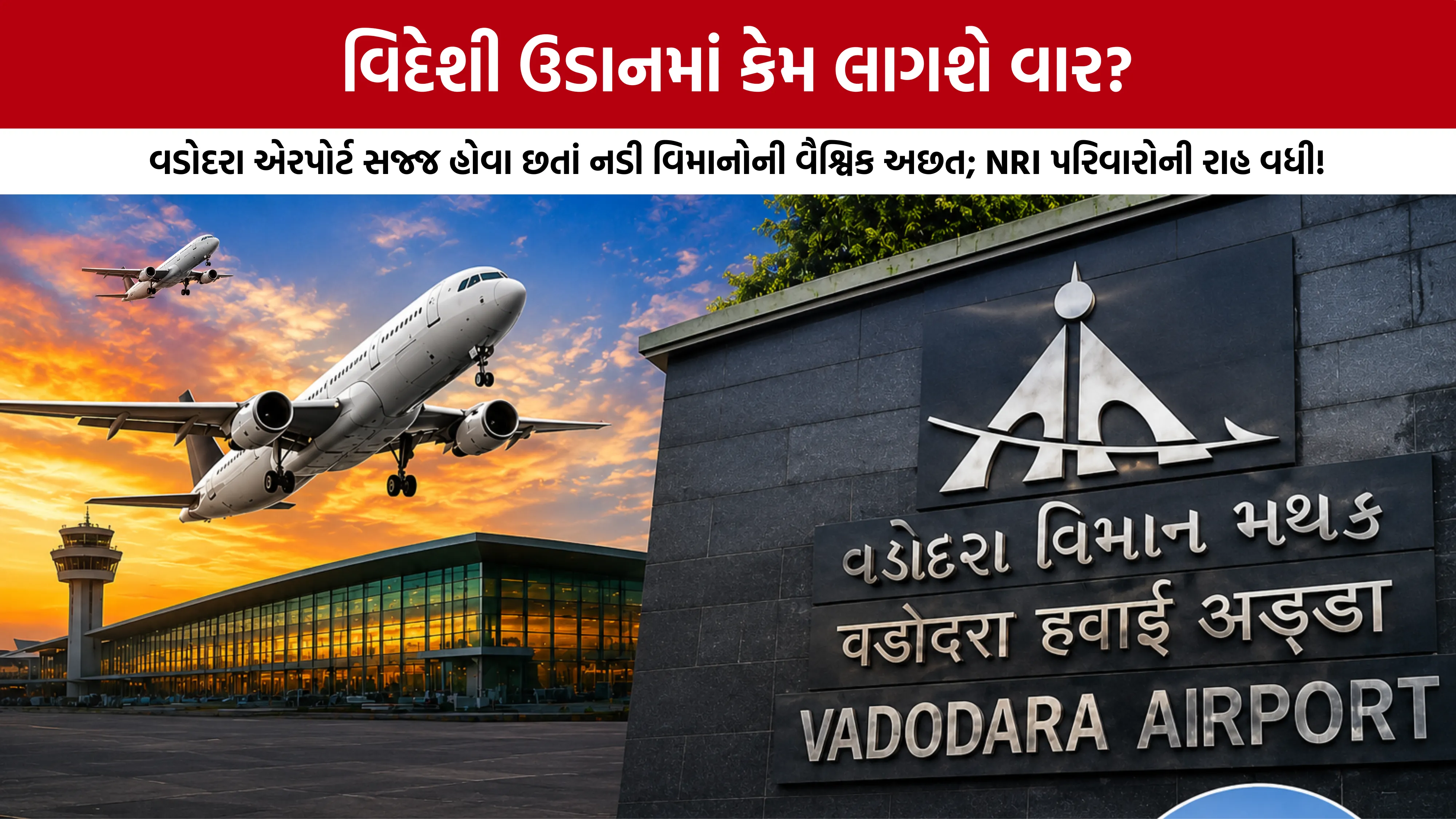 Vadodara International Flights