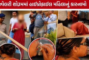 Vadodara Jewellery Theft:ઈયરરિંગ્સ અને વીંટી મોઢામાંથી મળી આવી