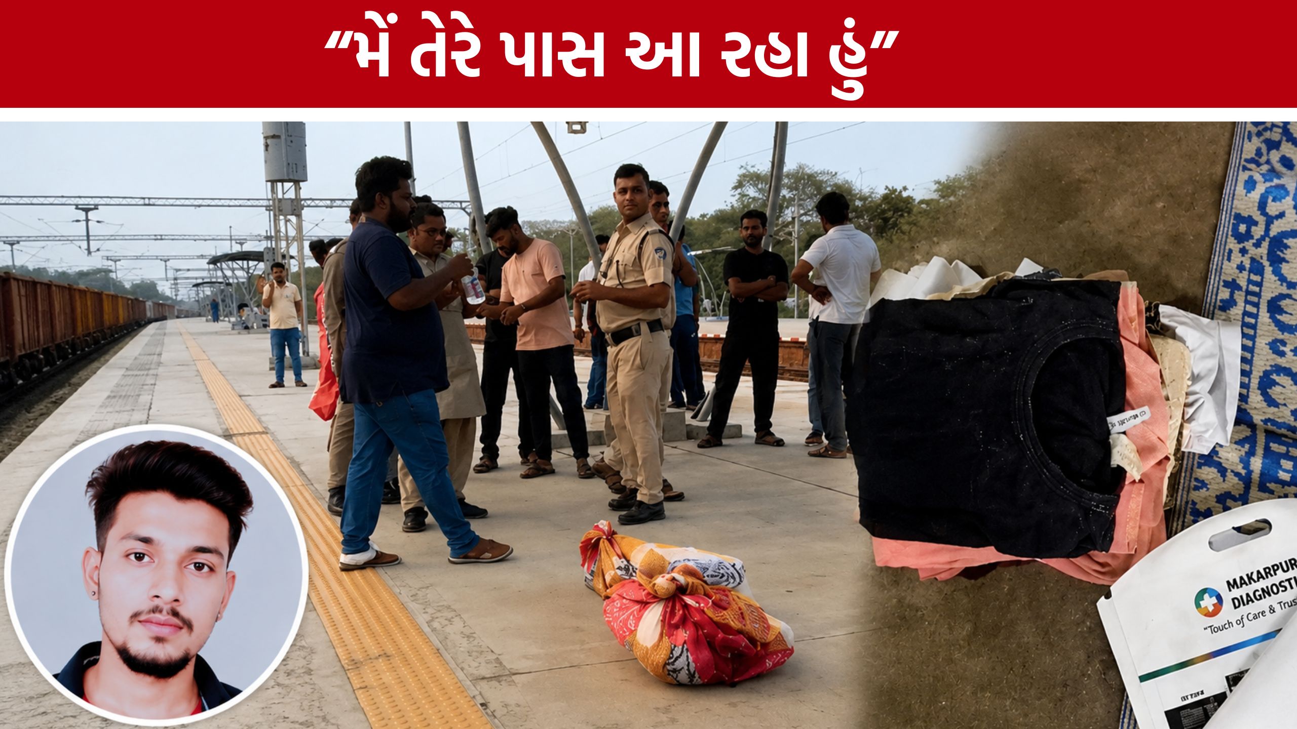 Vadodara Suicide:દોસ્તીના વિરહમાં બે મોત: એક ટ્રેન નીચે કૂદ્યો, બીજાએ ફાંસો ખાધો