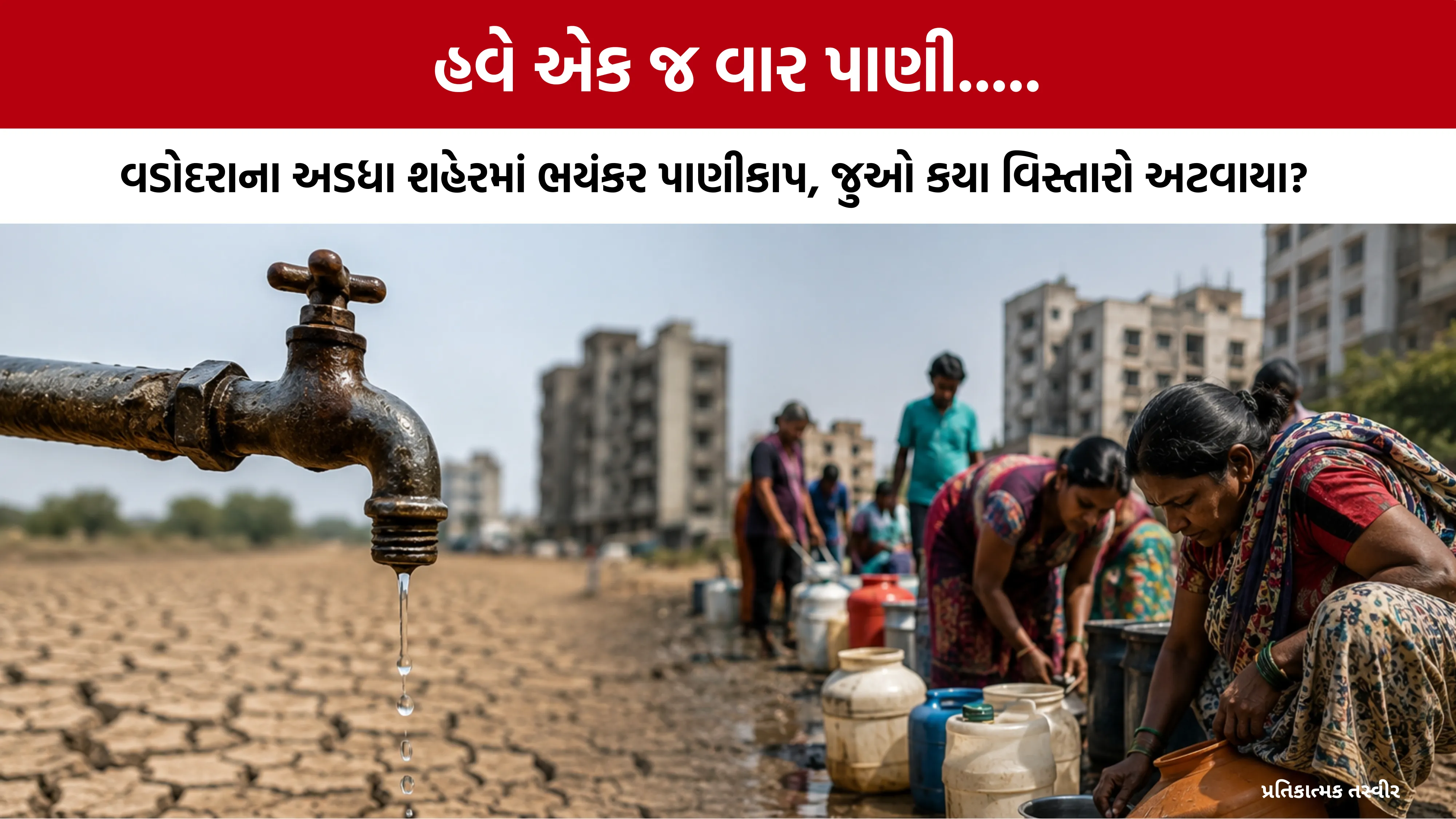 Vadodara Water Crisis