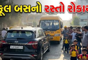 સોશિયલ મીડિયામાં વાયરલ થયેલા વીડિયોમાં એક કાર ચાલક સ્કૂલ બસ (School Bus)ની સામે પોતાની કાર ઉભી રાખીને દાદાગીરી (Bullying) કરી સ્થળ પરથી ચાલ્યો જતો જોવા મળે છે