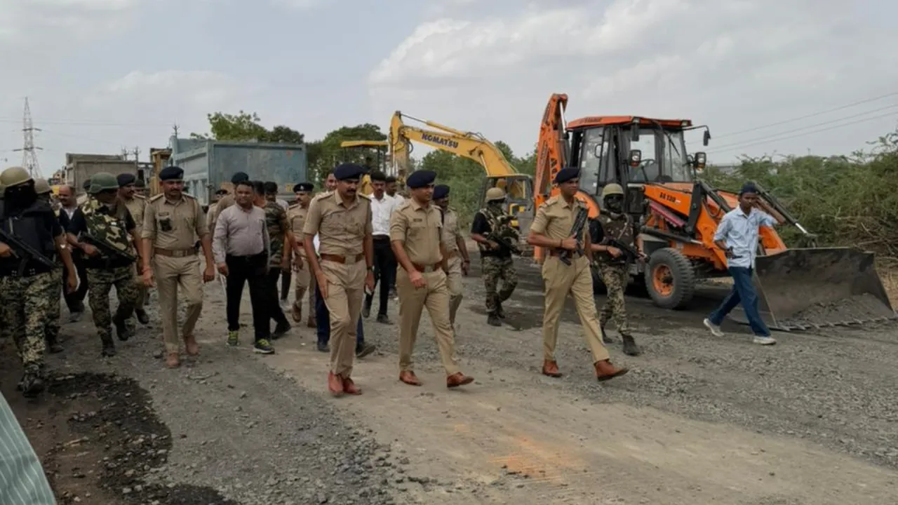 Viramgam Highway Demolition Drive