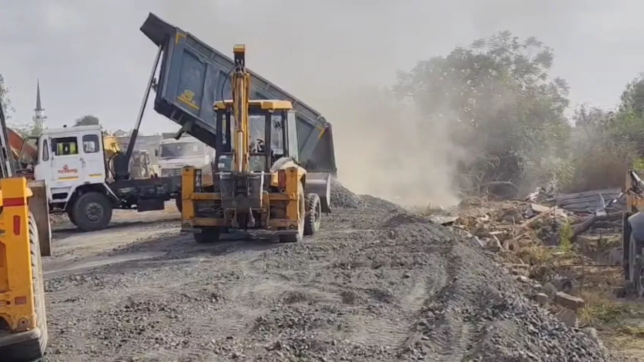 Viramgam Highway Demolition Drive