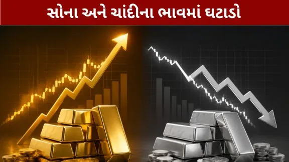 Drop in gold and silver prices