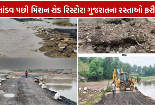 Road Restoration: 48 કલાકમાં 94% રસ્તાઓ શરૂ