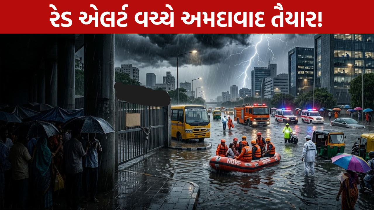 Ahmedabad Red Alert: AMCનું મોટું એક્શન