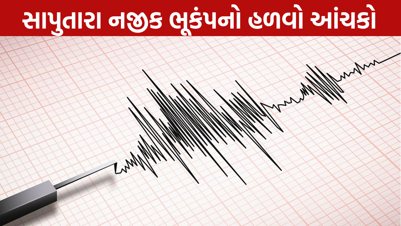 Saputara Earthquake: 2.8ની તીવ્રતાનો ભૂકંપ
