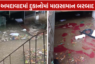 Ahmedabad Heavy Rain: દુકાનોમાં ઘૂસ્યું વરસાદી પાણી