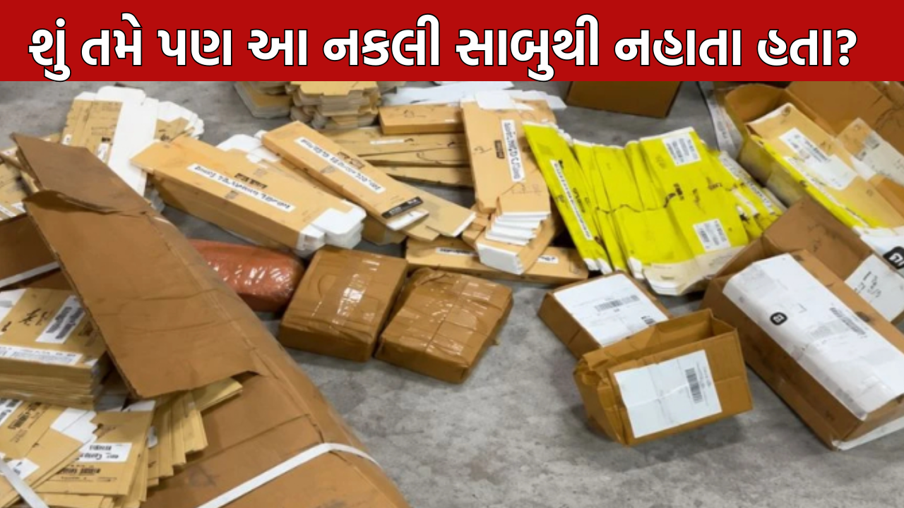 Duplicate Soap Factory: નકલી સાબુનો પર્દાફાશ
