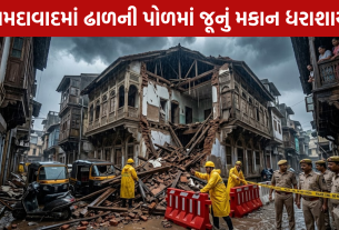 અમદાવાદમાં Old House Collapse