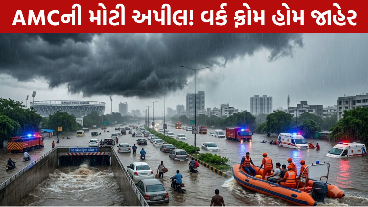 Ahmedabad Flood: રેડ એલર્ટમાં અમદાવાદ
