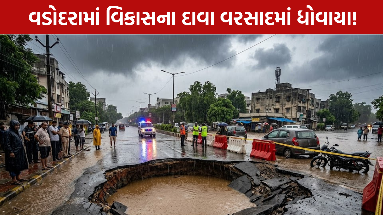 Vadodara Heavy Rain: તંત્રની ખોલી પોલ