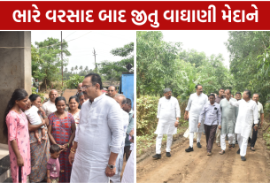 Jitu Vaghani: અસરગ્રસ્ત ગામોની લીધી મુલાકાત