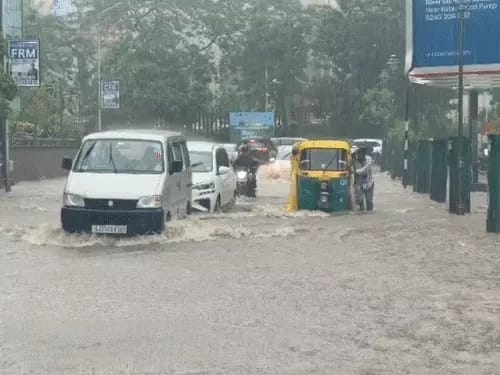 Heavy rain 