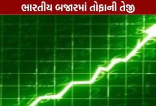Indian stock market rallies amidst global turmoil.