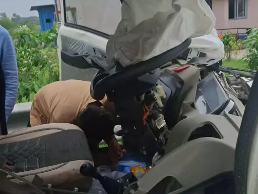 Palsana Expressway Accident