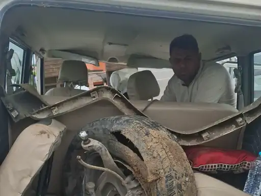 Palsana Expressway Accident