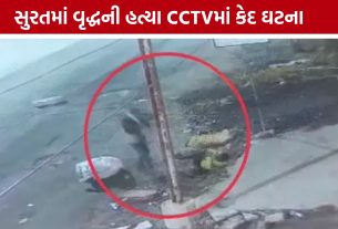 Surat Murder Case:જહાંગીરપુરામાં વૃદ્ધની હત્યા, સમગ્ર ઘટના CCTVમાં કેદ