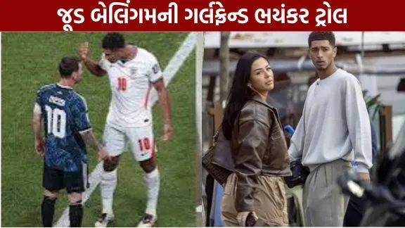 The girlfriend of the footballer who clashed with Messi broke down in tears on camera.