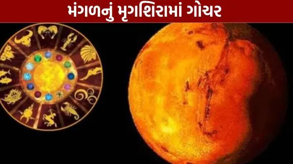 Transit of Mars in Mrigashira