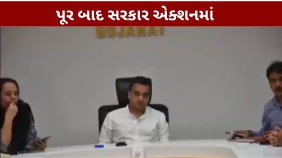 દક્ષિણ ગુજરાતમાં અતિભારે વરસાદ અને પૂર (Valsad Flood)ની વિકટ પરિસ્થિતિ વચ્ચે રાજ્ય સરકાર સંપૂર્ણપણે એક્શનમાં આવી ગઈ છે