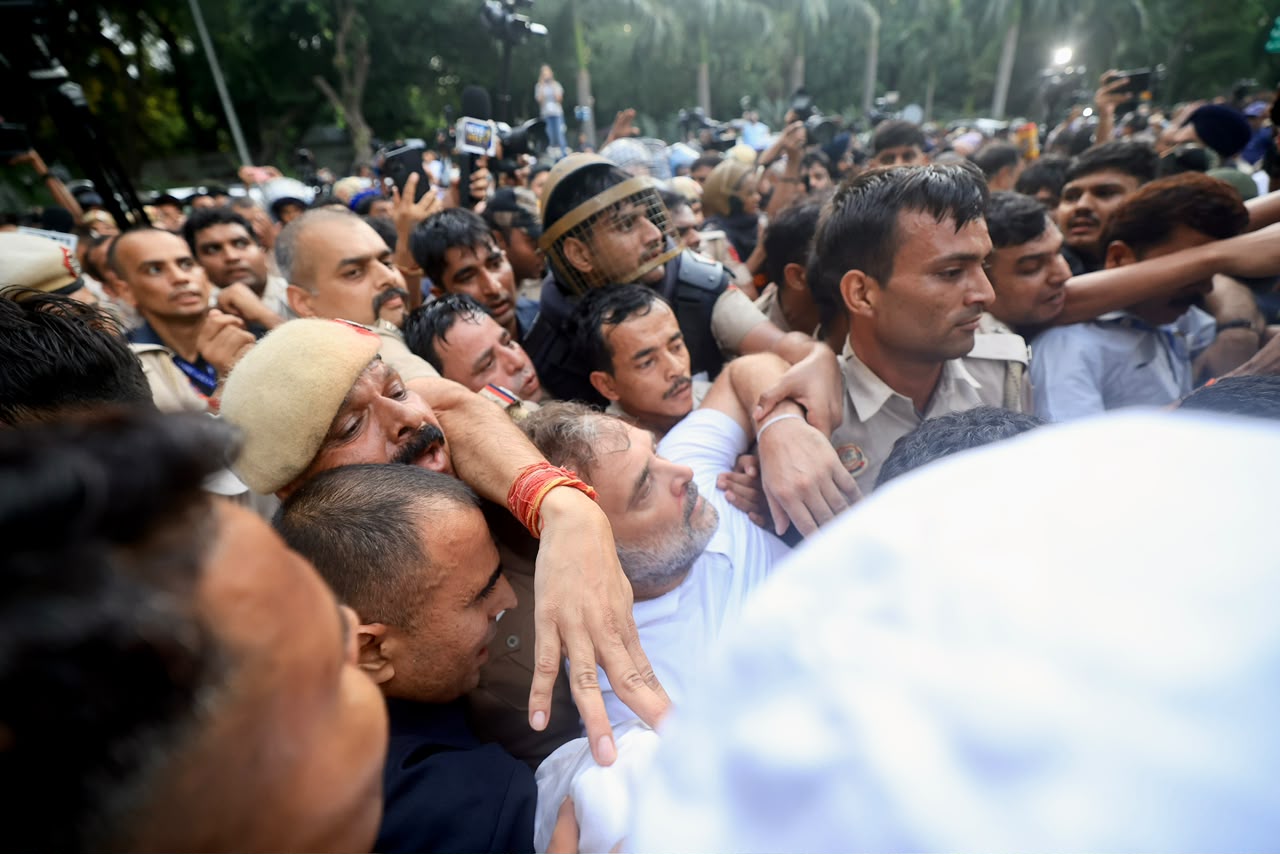 Congress Parliament Protest:  રાહુલ ગાંધીની અટકાયત