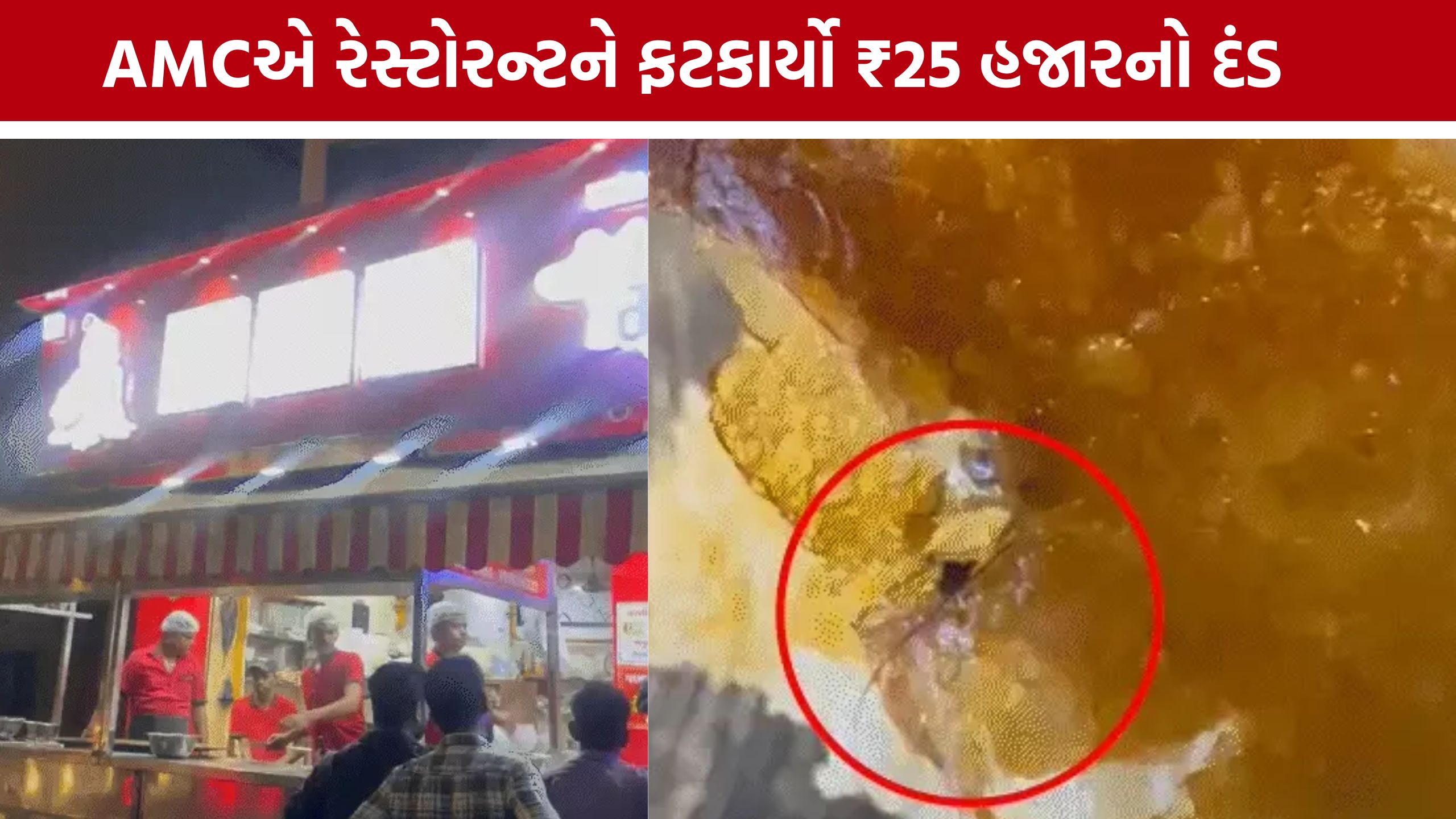 ઘોડાસરની Murlidhar Restaurant વિવાદમાં, પાઉંમાં જીવાત મળ્યાનો ગ્રાહકનો દાવો
