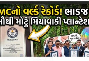 .પર્યાવરણ સંરક્ષણ અને હરિયાળા ભવિષ્યના સંકલ્પને સાકાર કરવા માટે અમદાવાદ મ્યુનિસિપલ કોર્પોરેશન (AMC) દ્વારા આજે ભાડજ ખાતે આયોજિત મહાઅભિયાનમાં મિયાવાકી પદ્ધતિથી એક જ કલાકમાં 3.61 લાખ વૃક્ષોનું વૃક્ષારોપણ કરીને Guinness World Record સ્થાપવામાં આવ્યો છે.