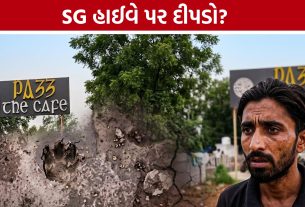 SG Highway Leopard: દીપડો કે અન્ય પ્રાણી? SG હાઈવે પર મળેલા પંજાના નિશાનનું રહસ્ય યથાવત