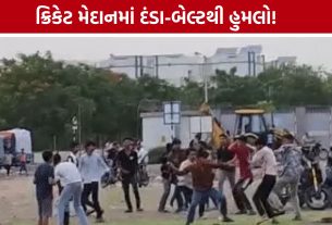 Cricket Ground Fight: સ્કૂલના ઝઘડાનો ખાર રાખી મેદાનમાં હુમલો