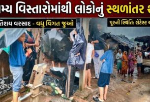 જિલ્લા વહીવટીતંત્ર દ્વારા ગ્રામીણ વિસ્તારોમાંથી લોકોને સલામત સ્થળે ખસેડીને રાહત વ્યવસ્થાની કરવામાં આવી હતી. સાંજના 4.00 વાગ્યા સુધીમાં 1117 લોકોનું સુરક્ષિત રીતે સ્થળાંતર (Evacuation)કરવામાં આવ્યું છે.