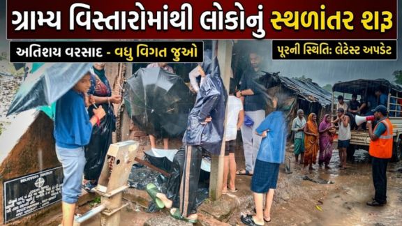જિલ્લા વહીવટીતંત્ર દ્વારા ગ્રામીણ વિસ્તારોમાંથી લોકોને સલામત સ્થળે ખસેડીને રાહત વ્યવસ્થાની કરવામાં આવી હતી. સાંજના 4.00 વાગ્યા સુધીમાં 1117 લોકોનું સુરક્ષિત રીતે સ્થળાંતર (Evacuation)કરવામાં આવ્યું છે.