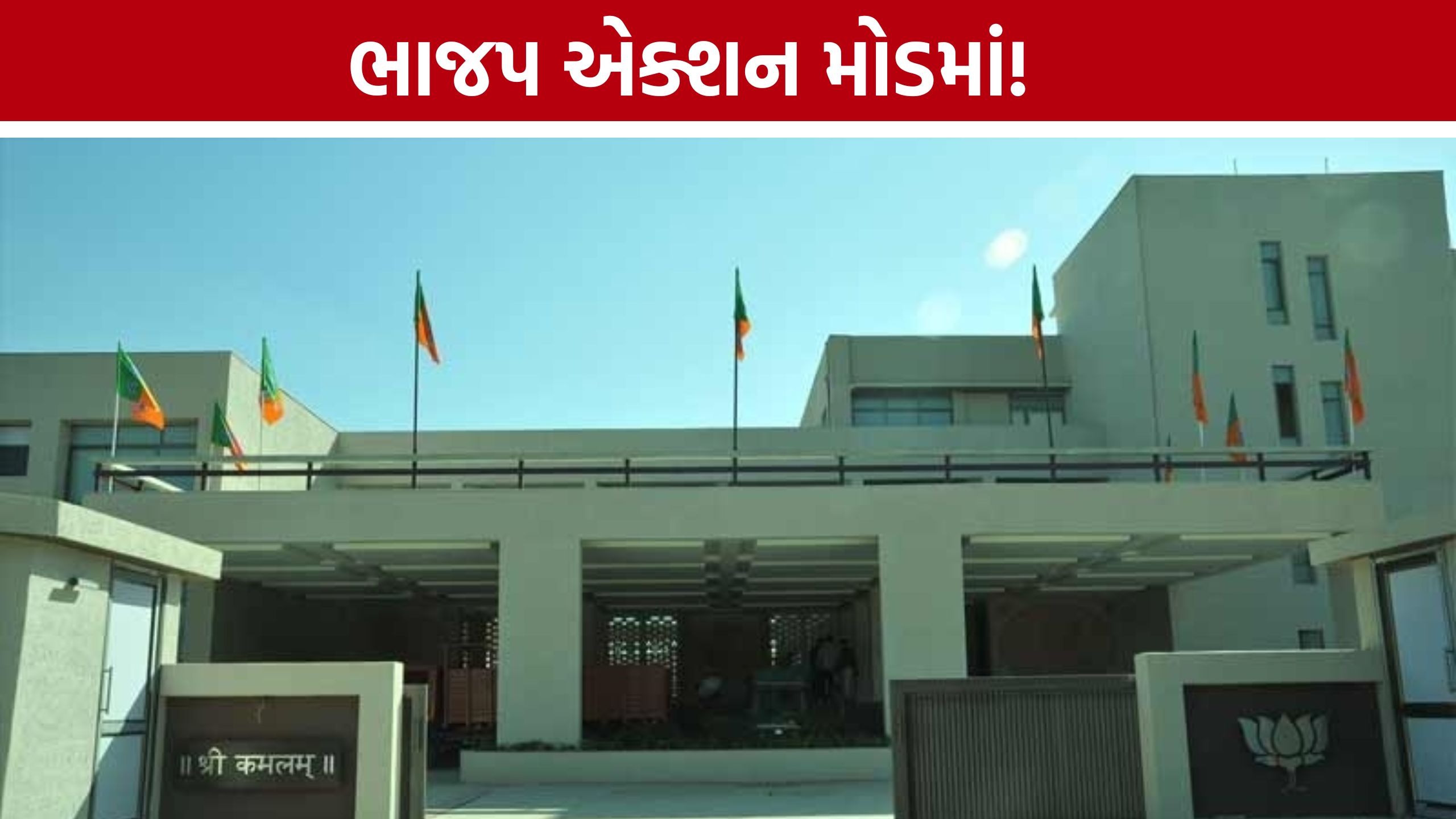 BJP Gujaratમાં શિસ્તભંગ મુદ્દે હલચલ, આરોપી નેતાઓ અને ફરિયાદીઓની રજૂઆત