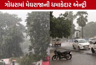Godhra Heavy Rain: ઓરેન્જ એલર્ટ વચ્ચે મુખ્ય માર્ગો પર પાણી ભરાયા