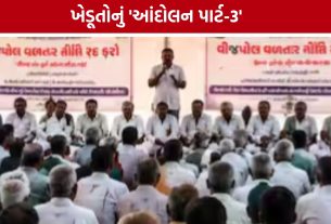 Power Pole Compensation Policy: ઉપવાસ પૂર્ણ, પરંતુ લડત યથાવત્: ખેડૂતો કરશે રાજ્યવ્યાપી આંદોલનની જાહેરાત