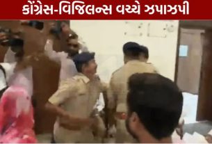 રાજકોટ મહાનગરપાલિકા )Rajkot Municipal Corporation)ની નવનિયુક્ત શાસક પાંખની બીજી જનરલ બોર્ડ બેઠક શરૂ થાય તે પહેલાં જ મનપા કચેરીમાં ભારે હોબાળો જોવા મળ્યો હતો