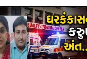 લાંબા સમયથી ચાલી રહેલા પારિવારિક વિવાદ વચ્ચે પતિએ પત્ની પર કટરથી જીવલેણ હુમલો (Cutter Attack)કર્યો હતો. ત્યારબાદ તેણે ઘરમાં જ ગળેફાંસો ખાઈ આપઘાત (Suicide)કર્યો હતો