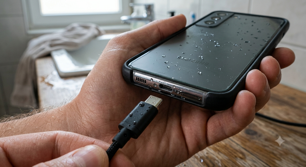 Smartphone Safety During Rain
