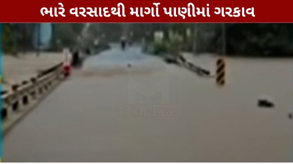 તાપી (Tapi)જિલ્લામાં સતત વરસી રહેલા ભારે વરસાદ (Rain)ના કારણે જનજીવન પર વ્યાપક અસર જોવા મળી રહી છે