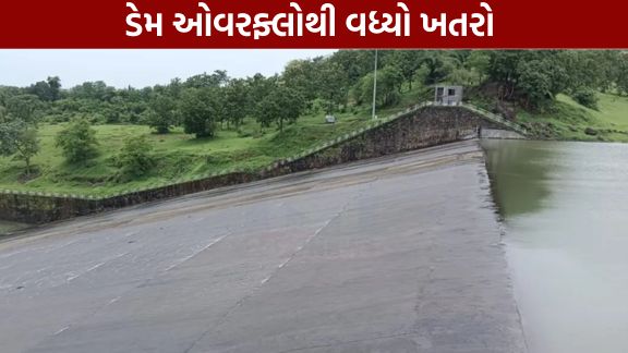 નવસારી (Navsari) જિલ્લામાં સતત વરસી રહેલા ભારે વરસાદના કારણે જૂજ ડેમ (Juj Dam)અને કેલિયા ડેમ ઓવરફ્લો (Overflow)થયા છે